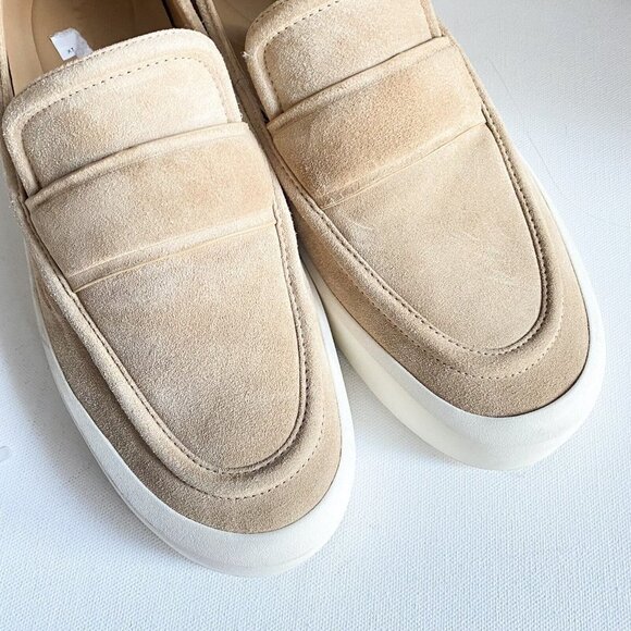 Vince Tan Suede Loafers - Picture 2 of 9